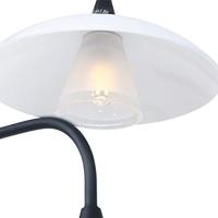 Steinhauer Moderne leeslampTallerken 3-lichts zwart met wit - 2659ZW - thumbnail