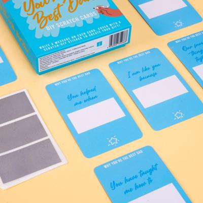 Gift Republic Kraskaarten - Redenen waarom jij de beste vader bent Gift Republic Kraskaarten - Redenen waarom jij de beste vader bent