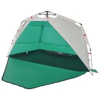 VidaXL Strandtent 3-persoons waterdicht snelontgrendeling zeegroen - thumbnail