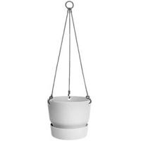 Elho greenville white hanging basket - thumbnail