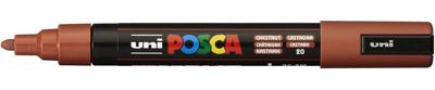 Uni Posca paintmarker PC-5M, 1,8 - 2,5 mm, ronde punt, kastanje