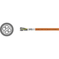 Helukabel TOPSERV® 119 Servokabel 4 G 1.5 mm² + 4 x 0.75 mm² Oranje 707291 500 m - thumbnail