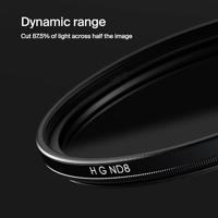 Urth 77mm Hard Graduated ND8 lens filter (Plus+) - thumbnail