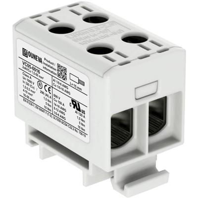 Ouneva Group VC05-0016 Verdeelblok Schroeven Grijs 1 stuk(s)