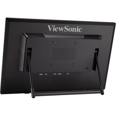 VIEWSONIC TD1630-3 39,6 cm 16 inch 1366x768 10-punts multitouch 190 nits VGA HDMI luidsprekers bookstand stijl HD 16 inch zwart