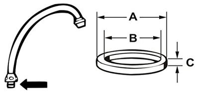 Cornat Dichting O-Ring Zwanehals 13Mm(2St) - TEC380240 Cornat Dichting O-Ring Zwanehals 13Mm(2St) - TEC380240