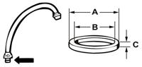 Cornat Dichting O-Ring Zwanehals 13Mm(2St) - TEC380240 - thumbnail