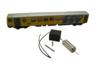 micromotor NF010 ombouwset voor Fleischmann NS Wadloper , Pendolino, BR 628 - thumbnail