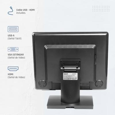 Monitor iggual MTL19C 19" SXGA Tactiel 240 Hz Monitor iggual MTL19C 19" SXGA Tactiel 240 Hz