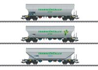 Märklin 46346 H0 3-delige set graansilo-wagons Uagps van de SNCF - thumbnail