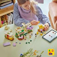 LEGO Friends 42671 Plantencafé en bloemenkraam - Bouwset voor meisjes vanaf 9 jaar - thumbnail
