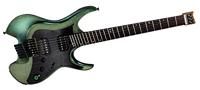 Mooer GTRS Guitars Wing 900 Aurora Green Headless Intelligent Guitar met wireless systeem en gigbag - thumbnail