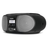 TechniSat DIGITRADIO 1990 Radio/CD-speler DAB+, VHF (FM) AUX, Bluetooth, CD, USB Acculaadfunctie, Wekfunctie Zwart - thumbnail