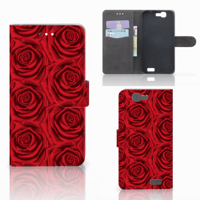 Huawei Ascend G7 Hoesje Red Roses - thumbnail