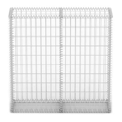 Schanskorf met deksels 100x100x30 cm gegalvaniseerd draad