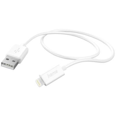 Hama Oplaadkabel USB-A - Lightning 1 M Wit