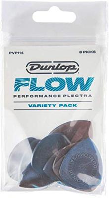 Dunlop PVP114 Flow Pick Variety Pack plectrum set 8 stuks