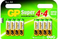 AA batterijen multipack - 8 stuks | GP | Alkaline | GP0090 - thumbnail