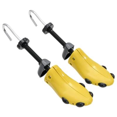 VidaXL Schoenspanners met schoenlepel eu 37-41 kunststof geel