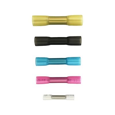 Quadrios 2011C397 Stootverbinder Met krimpkous 0.3 mm² 6 mm² Volledig geïsoleerd Wit, Rood, Blauw, Zwart, Geel 340 stuk(s) Quadrios 2011C397 Stootverbinder Met krimpkous 0.3 mm² 6 mm² Volledig geïsoleerd Wit, Rood, Blauw, Zwart, Geel 340 stuk(s)