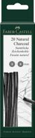 Faber Castell fc-129198 houtskool pitt monochrome 3-6 mm - thumbnail