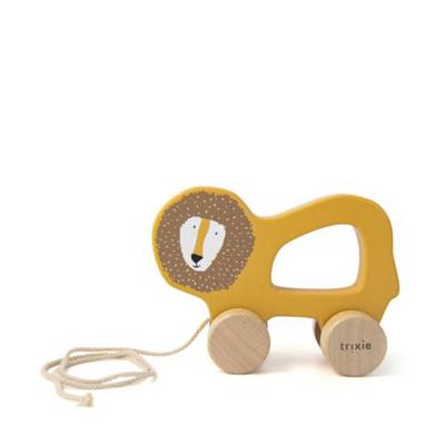 Houten trekspeelgoed - TRIXIE geel Houten trekspeelgoed - TRIXIE geel