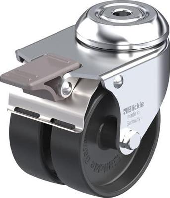 Blickle LMDA-POA 75G-FI Dubbel zwenkwiel Wieldiameter: 75 mm Draagvermogen (max.): 100 kg 1 stuk(s) Blickle LMDA-POA 75G-FI Dubbel zwenkwiel Wieldiameter: 75 mm Draagvermogen (max.): 100 kg 1 stuk(s)