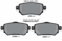 Remblokkenset, schijfrem 2596501 - thumbnail