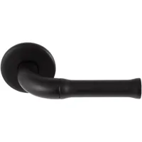 Formani Edward van Vliet NOUR EV100/64 deurkruk dubbel geveerd op rozet - mat zwart - thumbnail