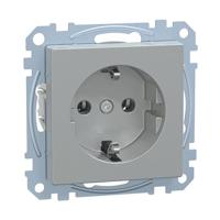 Merten MEG2301-0460 Wandcontactdoos System M Aluminium 1 stuk(s) - thumbnail