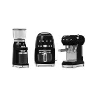 Smeg DCF02BLEU Koffiefilter apparaat Zwart - thumbnail