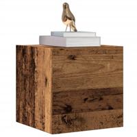 Tv-wandmeubelen 2 st 30,5x30x30 cm oud houtkleurig - thumbnail