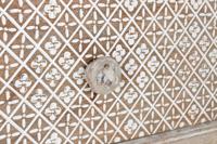 Wandtafel DKD Home Decor Wit Natuurlijk Mangohout 91 x 42 x 81 cm - thumbnail