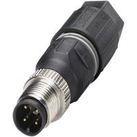 Phoenix Contact 1641785 Sensor/actuator connector, niet geassembleerd M12 Stekker, recht Aantal polen (sensoren): 4 1 stuk(s) - thumbnail