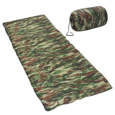 vidaXL Slaapzak envelop lichtgewicht 10 ℃ 1100 g camouflage