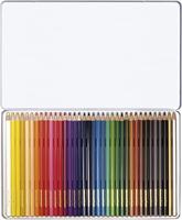 Eberhard Faber EF-514836 Kleurpotloden Classic Metaaletui A 36 Stuks - thumbnail