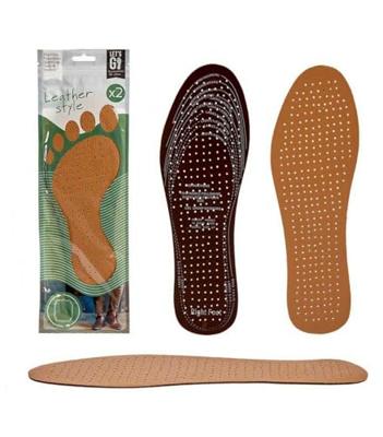 Sjablonen Bruin Zwart Leer Latex 9,5 x 30 cm (12 Stuks)