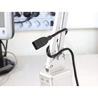 Delock 83499 USB-kabel USB 2.0 USB-A stekker, USB-A bus 0.50 m Zwart Flexibele zwanenhalskabel - thumbnail