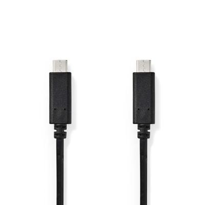 USB 3.1-Kabel (Gen1) | Type-C Male - Type-C Male | 1,0 m | Zwart - thumbnail