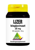 IJzer bisglycinaat 28mg 60 Capsules - thumbnail