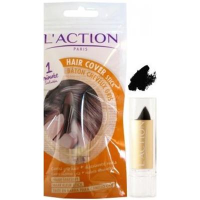 L'Action Hair Cover Stick Zwart 4gr