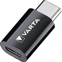 Varta USB 2.0 Adapter [1x USB-C stekker - 1x Micro-USB-bus] Charge & Sync Adap. - thumbnail