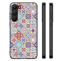 Samsung Galaxy S23 Plus Marmeren Print Telefoonhoesje Tiles Color - thumbnail