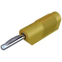 SKS Hirschmann VSB 20 Banaanstekker Stekker, recht Stift-Ø: 4 mm Groen 1 stuk(s) - thumbnail