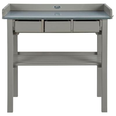 Esschert Design tuinwerktafel grijs cf29g