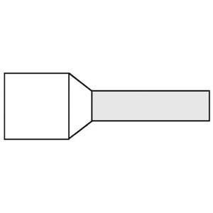 Enzo Adereindhuls geisoleerd 0,75x8 wit 4421020 Enzo Adereindhuls geisoleerd 0,75x8 wit 4421020