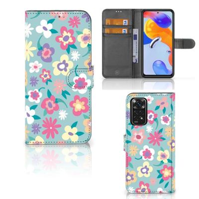 Xiaomi Redmi Note 11 Pro 5G/4G Hoesje Flower Power Xiaomi Redmi Note 11 Pro 5G/4G Hoesje Flower Power