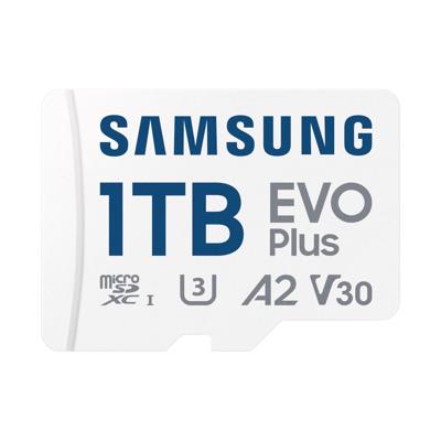 Samsung EVO Plus microSD Card 1TB Micro SD-kaart Blauw