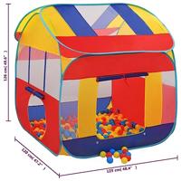 VidaXL Speeltent met 550 ballen 123x120x126 cm - thumbnail