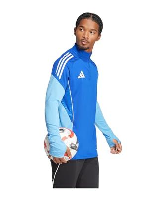 adidas Tiro 25 Competition Trainingstrui 1/4-Zip Blauw Lichtblauw Wit
